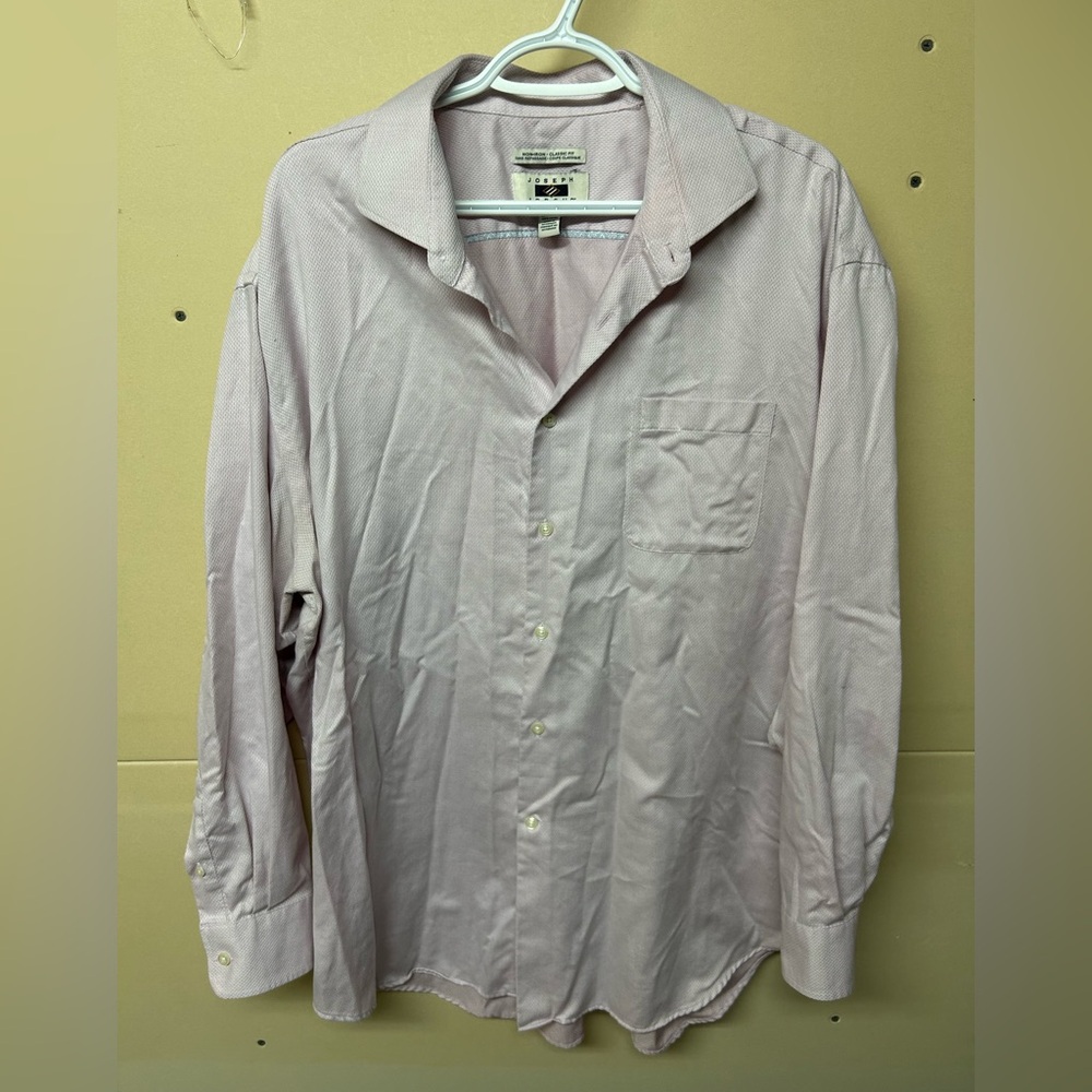 2/$30⚡️- SHIRT | Men’s Joseph Abboud dress shirt size 18 neck 34/35